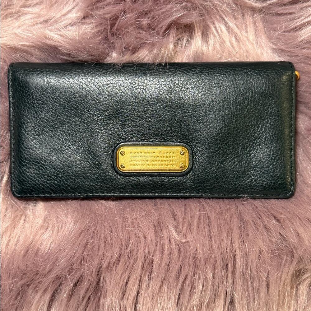 Marc Jacobs Black Leather Wallet